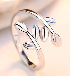 Olive Branch Women's Ring - Leaf Design