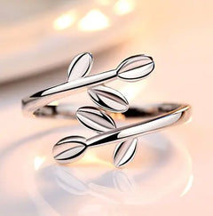 Olive Branch Women's Ring - Leaf Design