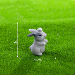 Creative Cute Rabbit Moss Micro Landscape Decor (Desk Ornament)