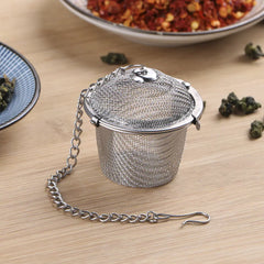 Creative Tea Infuser with Chain - 304 Stainless Steel