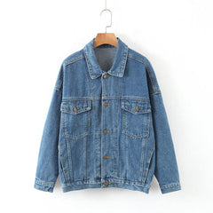2020 Summer Loose Fit Denim Jacket for Women