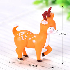 Cute Cartoon Miniature Animal Decoration - Resin Gift
