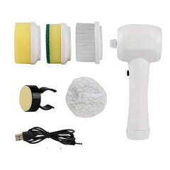 5-in-1 Electric Rotary Brush Cleaner for Home Use