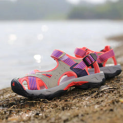 Women's Non-slip Flat-bottom Baotou Beach Sandals