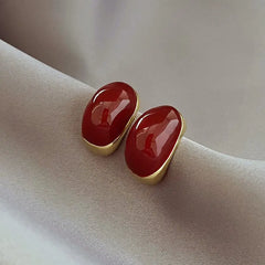 925 Silver Korean Style Pearl Stud Earrings for Women