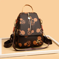 Disney Mickey Women's Luxury Multifunctional Travel Backpack
