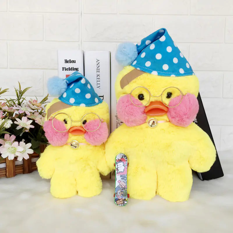 Plush Toy Big Yellow Duck with Hyaluronic Acid