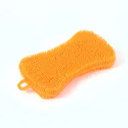 Silicone Double-Sided Dish Sponge for Kitchen Cleaning
