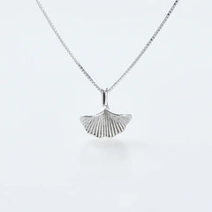 S925 Silver Ginkgo Leaf Necklace for Women (Custom Order)