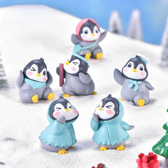Cute Penguin DIY Miniature Landscape Decoration (PVC)