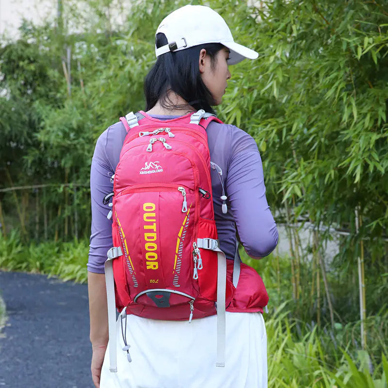 Outdoor Cycling Backpack with Water Bladder Holder