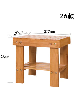 Bamboo Kids Stool for Home and Living Room Use