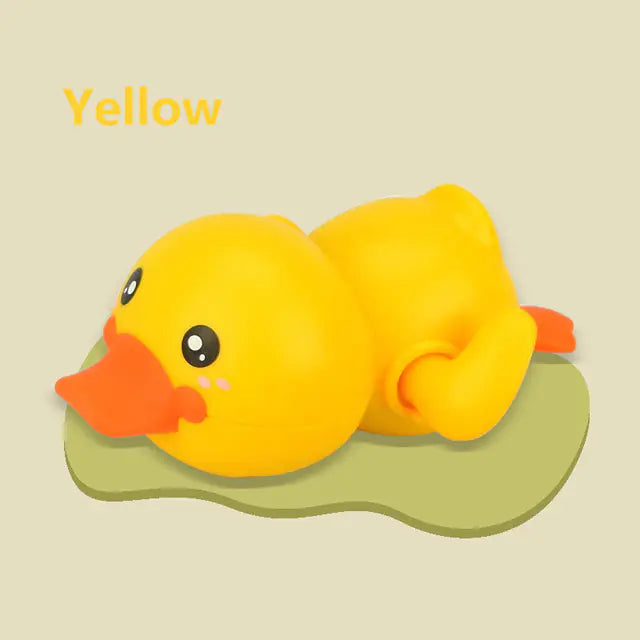 Wind-Up Bath Duck Toy for Kids - Summer Fun