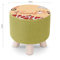 Stylish Creative Wooden Stool for Kids and Living Room