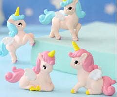 Cute Unicorn Stool for DIY Micro Landscape Decor