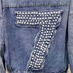 2020 Women's Korean Style Loose Denim Jacket