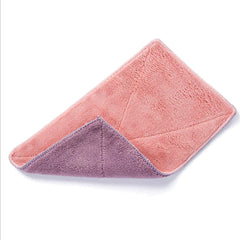 Thick Double-Sided Absorbent Dishcloth for Kitchen