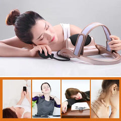 Manual Neck Traction Device for Home Use and Massage
