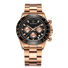 Men's Waterproof Luminous Multifunctional Steel Watch
