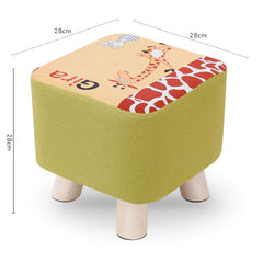 Stylish Creative Wooden Stool for Kids and Living Room