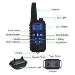Dog Training Collar with Remote and Bark Control