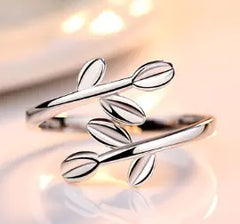 Olive Branch Women's Ring - Leaf Design