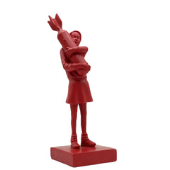 Modern Art Resin Statue - Bomb Hugger Desk Decor