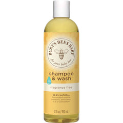 Burts Bees Baby Shampoo & Wash Fragrance 12 Fl Oz