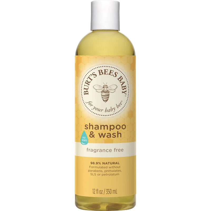 Burts Bees Baby Shampoo & Wash Fragrance 12 Fl Oz