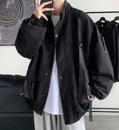 Couple's Casual Work Jacket - Loose Fit for Men