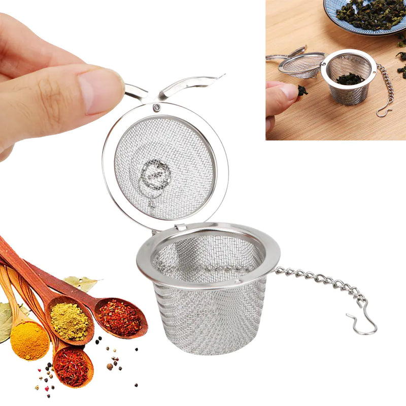 Creative Tea Infuser with Chain - 304 Stainless Steel