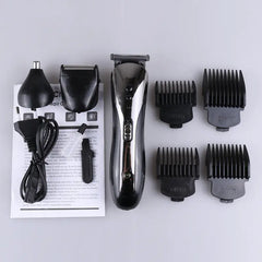 Multifunctional Shaver and Hair Clipper Set KM-1407