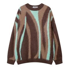 Couple's Furry Sweater in Loose and Lazy Style