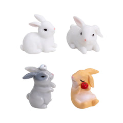 Creative Cute Rabbit Moss Micro Landscape Decor (Desk Ornament)