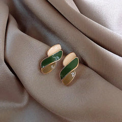 925 Silver Korean Style Pearl Stud Earrings for Women