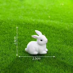 Creative Cute Rabbit Moss Micro Landscape Decor (Desk Ornament)