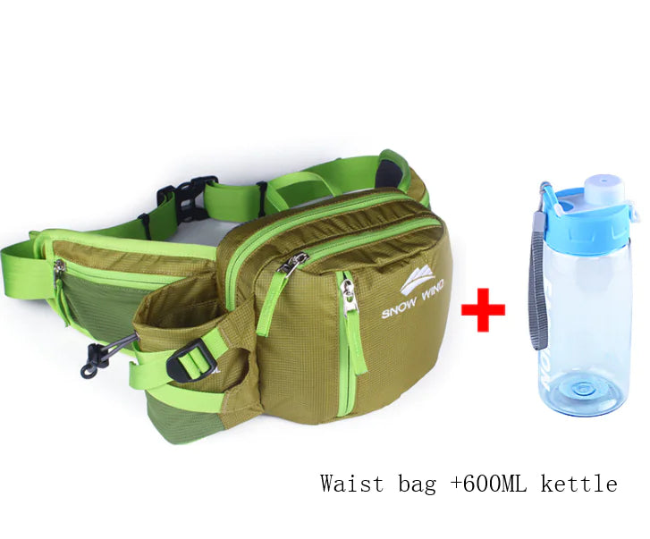 Outdoor Waist Bag with Water Bottle for Cycling