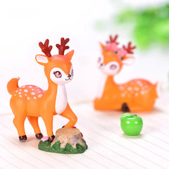 Cute Cartoon Miniature Animal Decoration - Resin Gift