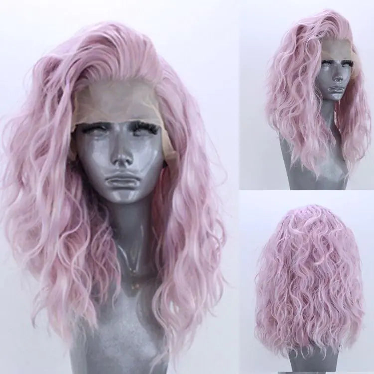 Women's Chemical Fiber Lace Front Wig Headgear