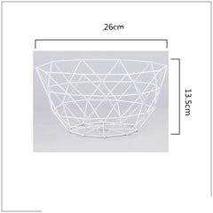 Metal Fruit Basket, Iron Fruit Plate