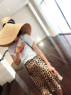 Leopard Print Skirt, Mermaid Skirt, A-Line Skirt
