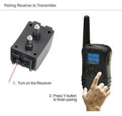Dog Training Collar with Bark Control and Shock Feature