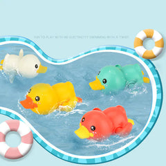Wind-Up Bath Duck Toy for Kids - Summer Fun