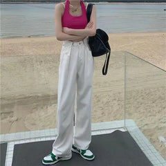 High-Rise Loose-Fitting Straight-Leg Jeans for Women