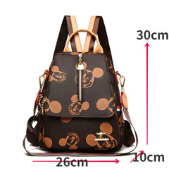 Disney Mickey Women's Luxury Multifunctional Travel Backpack