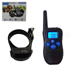 Remote Control Vibration Dog Trainer Bark Stopper Collar