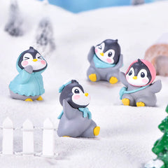 Cute Penguin DIY Miniature Landscape Decoration (PVC)