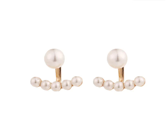 Paris Pearl Earrings with S925 Silver Studs (One Pair)