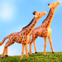 Cute Giraffe Moss Micro Landscape Decoration Figurine