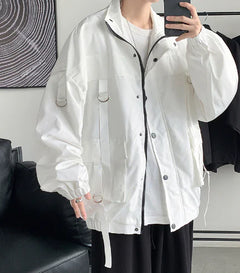 Couple's Casual Work Jacket - Loose Fit for Men